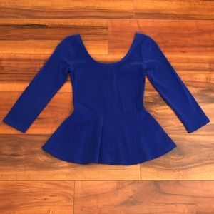 Express Peplum Top